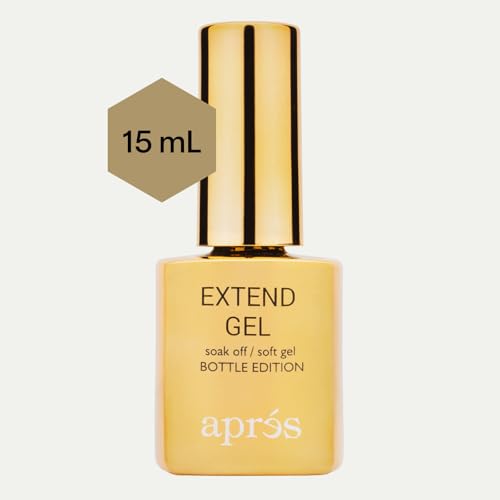 Aprés Extend Gel-X Tips Adhesive 15ml Gold Bottle