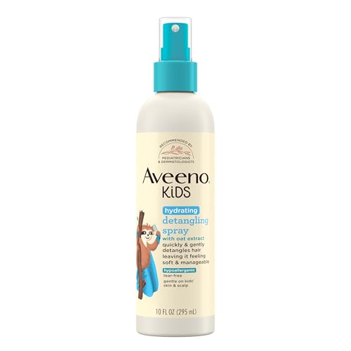 Aveeno Kids Hydrating Detangling Spray with Oat, 10 oz