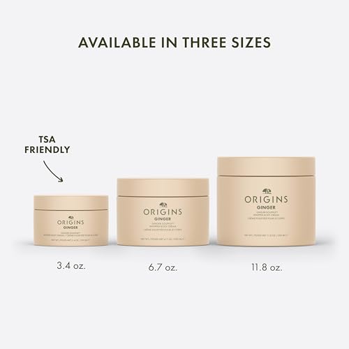 Origins Ginger Souffle Whipped Body Cream | Body Butter For Dry Skin | With Ginger