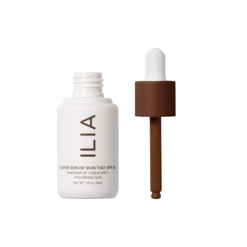 ILIA Super Serum Skin Tint SPF 40 - Miho ST17 Very Deep Cool Undertones, 1 fl oz