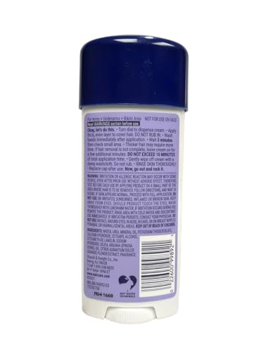 Nair Hair Remover Cream with Argan Oil for Bikini, Arms & Underarms, 3.3 oz