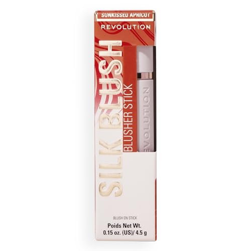 Revolution Skin Silk Marble Blush Stick - Sunkissed Apricot