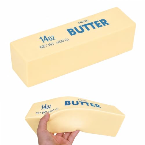 Giant Butter Squishy Toy | Slow Rising Stress Relief Squeeze