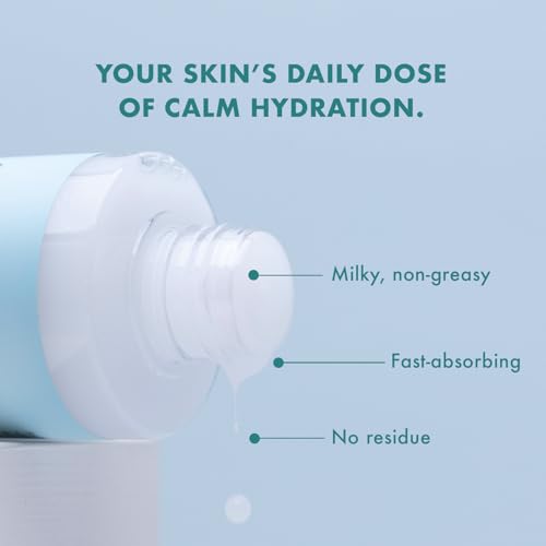 Skin ResQ by Petal Fresh Hello Hydration Milky Toner, Hydrating Facial Toner with 1% Ceramide Complex and Chamomile, Fragrance Free Moisturizing Toner for Dry Sensitive Skin, Made in Korea, 8 oz