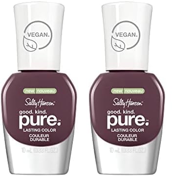 Sally Hansen Good Kind Pure Vegan - Grape Vine Nail Polish Women 0.33 oz (Pack of 2)