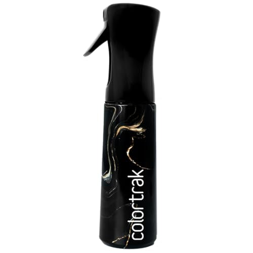Colortrak Lux Collection Spray Bottle Empty 12 Oz Continuous Mist, Reusable Bottle, Hair Styling, Indoor Plants, Cleaning, Misting & Skin Care - 354ml