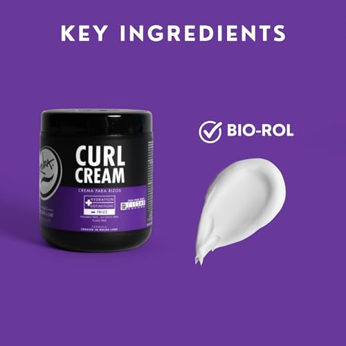 Rolda Curl Cream for Men - Anti Frizz & Defining, 17.6 oz