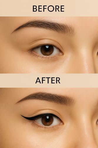 Vegan Liquid Eyeliner Pen – Waterproof, Smudge-Proof, Ultra-Precise