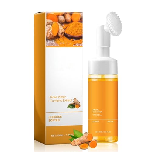 2 Pcs Turmeric Face Wash,Cleansing Glow Recipe Face Wash For All Skin.