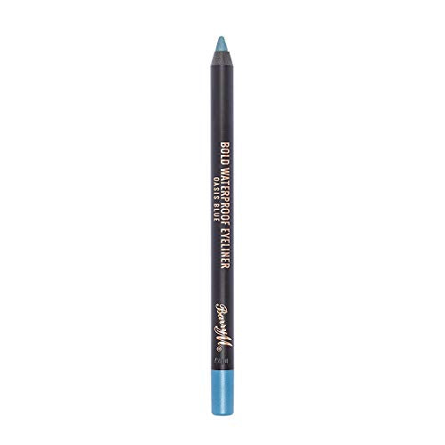 Barry M Waterproof Metallic Eyeliner - Oasis Blue
