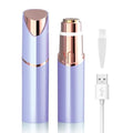 Electric Facial Hair Remover for Women - Face Hair Removal Epilators - Lady Facial Hair Shaver Rechargeable Painless for Face Upper Lips Peach Fuzz Chin Armpit Bikini Line Legs and Body (Blue)