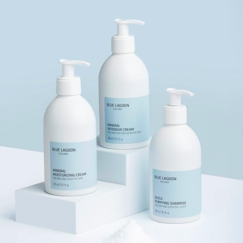 Blue Lagoon Mineral Intensive Cream - Rich Moisturizer for Dry Skin - 300ML
