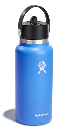 Hydro Flask Wide Flex Straw Cap Cascade 32 Oz