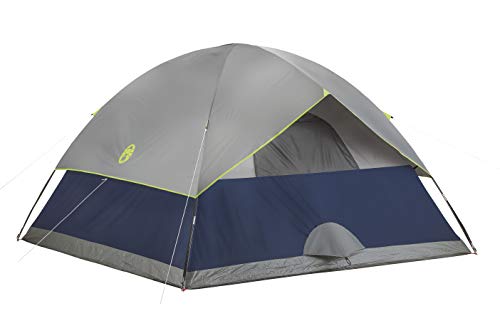 Coleman Sundome Camping Tent, 2/3/4/6 Person Dome Tent with Quick Setup and Included Rainfly for Wind & Rain Protection, Ideal for Camping, Festivals, Backyard, and Sleepovers