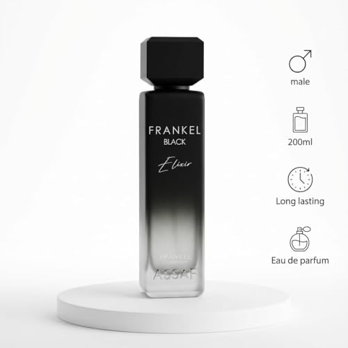 Frankel Black Elixir 200ml Summer Perfume for Men - Bold & Confident