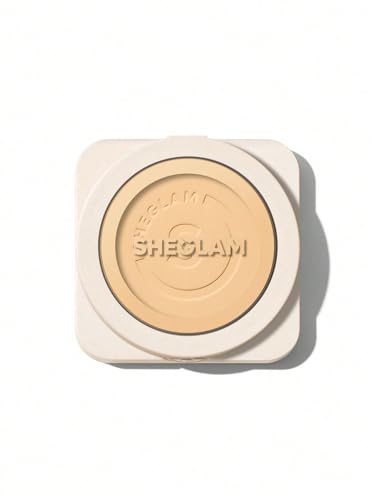 SHEGLAM Full Coverage Powder Foundation - Oil Control & Talc-Free