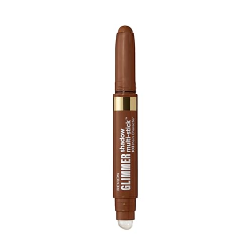 Revlon Glimmer Shadow Multi-Stick 103 Main Character - Cream Eyeshadow & Highlighter, 0.06oz