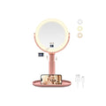 MIYADIVA 30X Magnifying Makeup Mirror with Lights & Digital Display