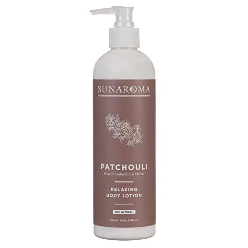 Sunaroma Lotion Patchouli 11.5 Ounce Pump (Relaxing) (Pack of 2)