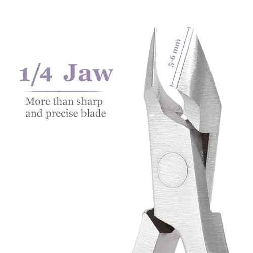 IVON Non-Slip Cuticle Trimmer, Professional Stainless Steel Cuticle Cutter