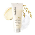 Rice Mask Cleanser 6.76 fl oz - Glow-Boosting & Hydrating Face Wash with Jeju Rice & Natto Gum, Gentle Exfoliating Daily Foam Cleanser, Deep Pore Cleansing, Non-Irritating- Korean Skin Care