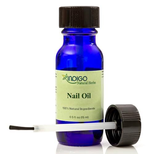 Indigo Natural Herbs Nail Oil - 100% Natural Nail Strengthener (30 ml)