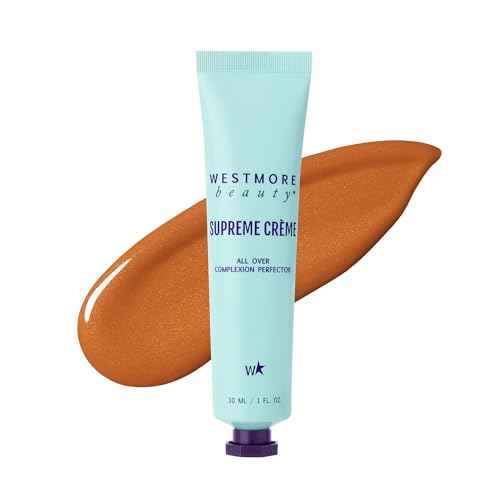 Westmore Beauty Supreme Creme All-Over Complexion Perfector ? Long-Lasting CC Cream Foundation - Waterproof & Transfer-Resistant Skin Tint - 1 Oz (Rich)