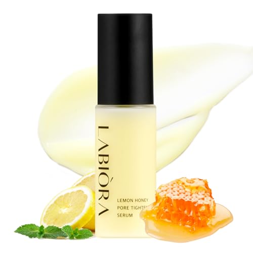 Lemon Honey Pore Care Serum for Face ? Niacinamide, Vitamin C Derivative, Anti-Sebum P Complex, Smooth Texture, Refreshing Hydration, Clearer-Looking Skin, All Skin Types, 1.11 fl oz / 33ml