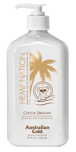 Australian Gold Hemp Nation Cocoa Dreams Tan Extender 18oz