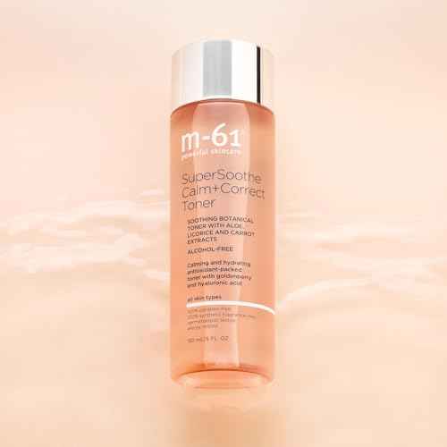 m-61 SuperSoothe Calm+Correct Toner | Calming, Soothing, Hydrating, Alcohol Free Toner. with Aloe, Botanicals, and Hyaluronic Acid, 5.0 Fl Oz