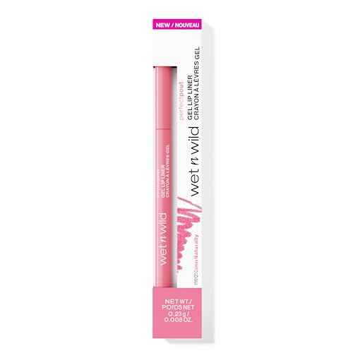 wet n wild Perfect Pout Gel Lip Liner, Rich Creamy Long Lasting Color, Well-Defined and Flawless Application, Vegan & Cruelty-Free -Comes Naurally