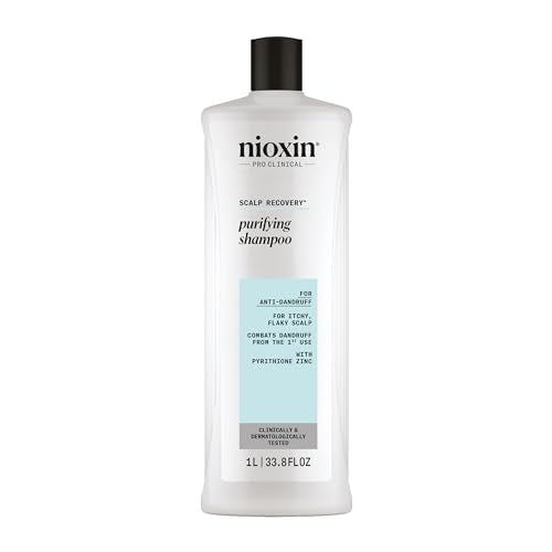 Nioxin Scalp Recovery Purifying Shampoo for Itchy, Flaky Scalp