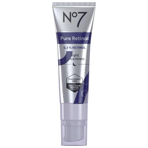No7 Pure Retinol Night Concentrate 0.3% Retinol 1.0 Fl Oz