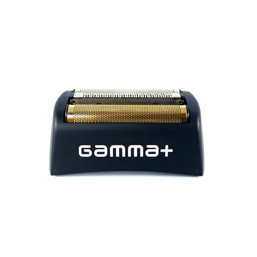 GAMMA+ Replacement Gold Titanium Foil Head Compatible with Gamma+ Boosted Shaver