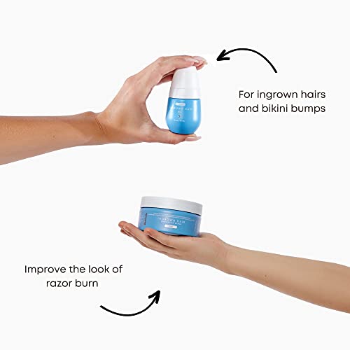 Bushbalm Ingrown Hair Trio Bundle - Roller, Oil & Scrub