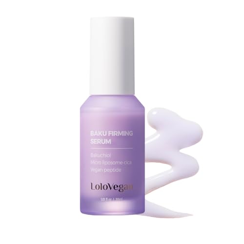 Baku Firming Serum ? Bakuchiol Serum with 9 Peptides, Niacinamide, Centella Asiatica, Pore Tightening and Anti-Aging (30ml/1.01 fl.oz)
