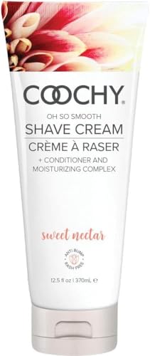 Coochy Shave Cream - Moisturizing Gentle Intimate Lotion - Sweet Nectar, 12.5 Fl Oz - Variation of THIS listing