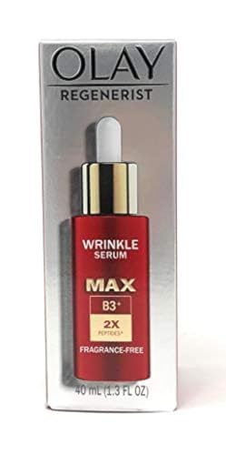 Olay Regenerist MAX Wrinkle Serum with Peptides, Fragrance Free 1.3 oz