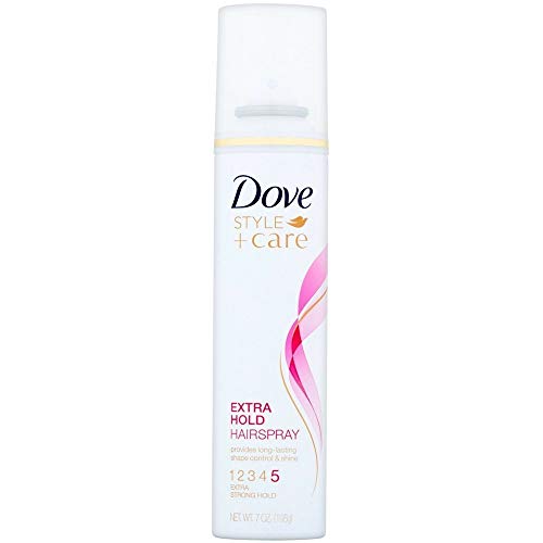 Dove Style Plus Care Strength And Shine Extra Hold Aerosol Hairspray, 7 oz(pack of 4)