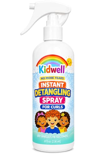 Kidwell Kids Detangler Spray & Leave-In Conditioner, 8 oz