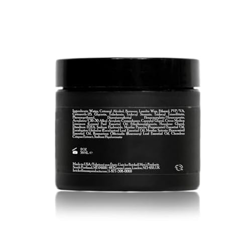 Brickell Men's Products Shaping Paste Pomade For Men, Natural, Texturizing Wax Pomade, 2 Ounce, Scented