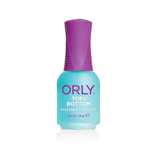 Orly Base Nail Coat, Top 2 Bottom, 0.6 Ounce