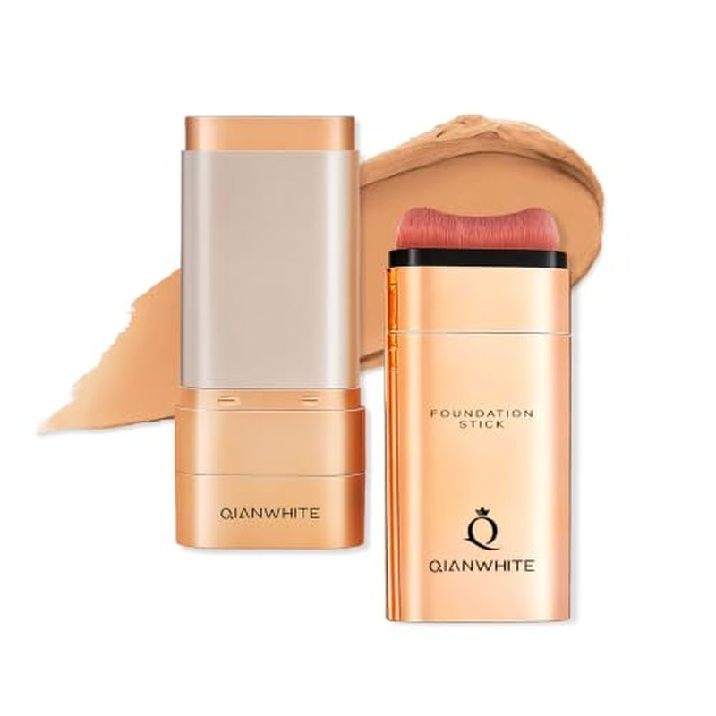 Korean Foundation Stick for Mature Skin - Hydrating, Buildable Coverage