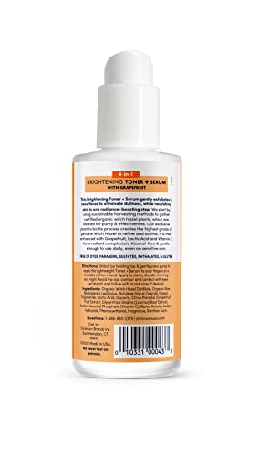 Dickinson's Witch Hazel Brightening Toner + Serum with Grapefruit