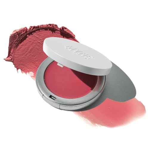 Haute Flash - Cheek & Lip Tint, Blendable & Hydrating Lip Color & Cream Blush with 5x Magnified Mirror, For All Skin Types & Tones, Radiant Finish, Warm Pink, Flush Crush