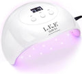 72W UV LED Nail Lamp Dryer for Gel Polish with Auto Sensor & LCD Display