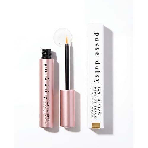Eyelash Growth Support Serum, Promotes Fuller & Longer Lashes, Korean Skincare Driven Multi Peptide Infused Formula, Includes Biotin, Vitamins, Fragrance Free, Advanced Nourishment