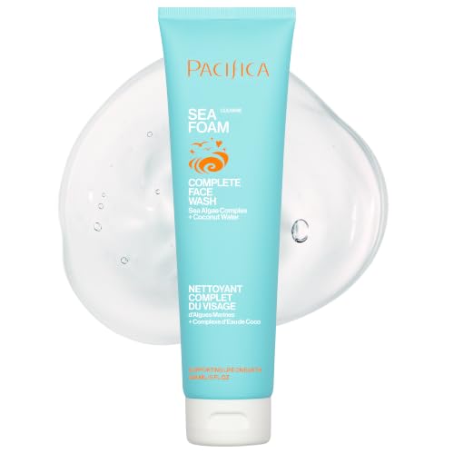 Pacifica Sea Foam Face Wash - Daily Gentle Cleanser for Oily Skin