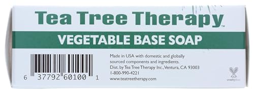 Tea Tree Therapy Vegetable Base Soap - 3.9 Oz