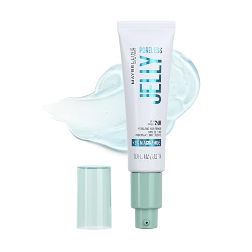 Maybelline Poreless Jelly Primer - Hydrating Blurring, 24HR Wear